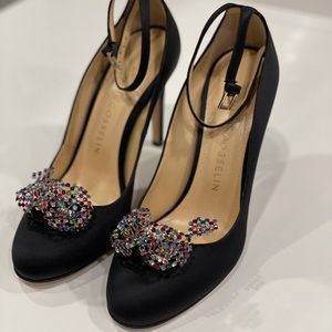 Chloe Gosselin “Helix” Pumps ankle-strap